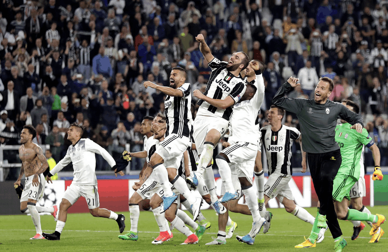 尤文图斯惊险拼搏，晋级半决赛