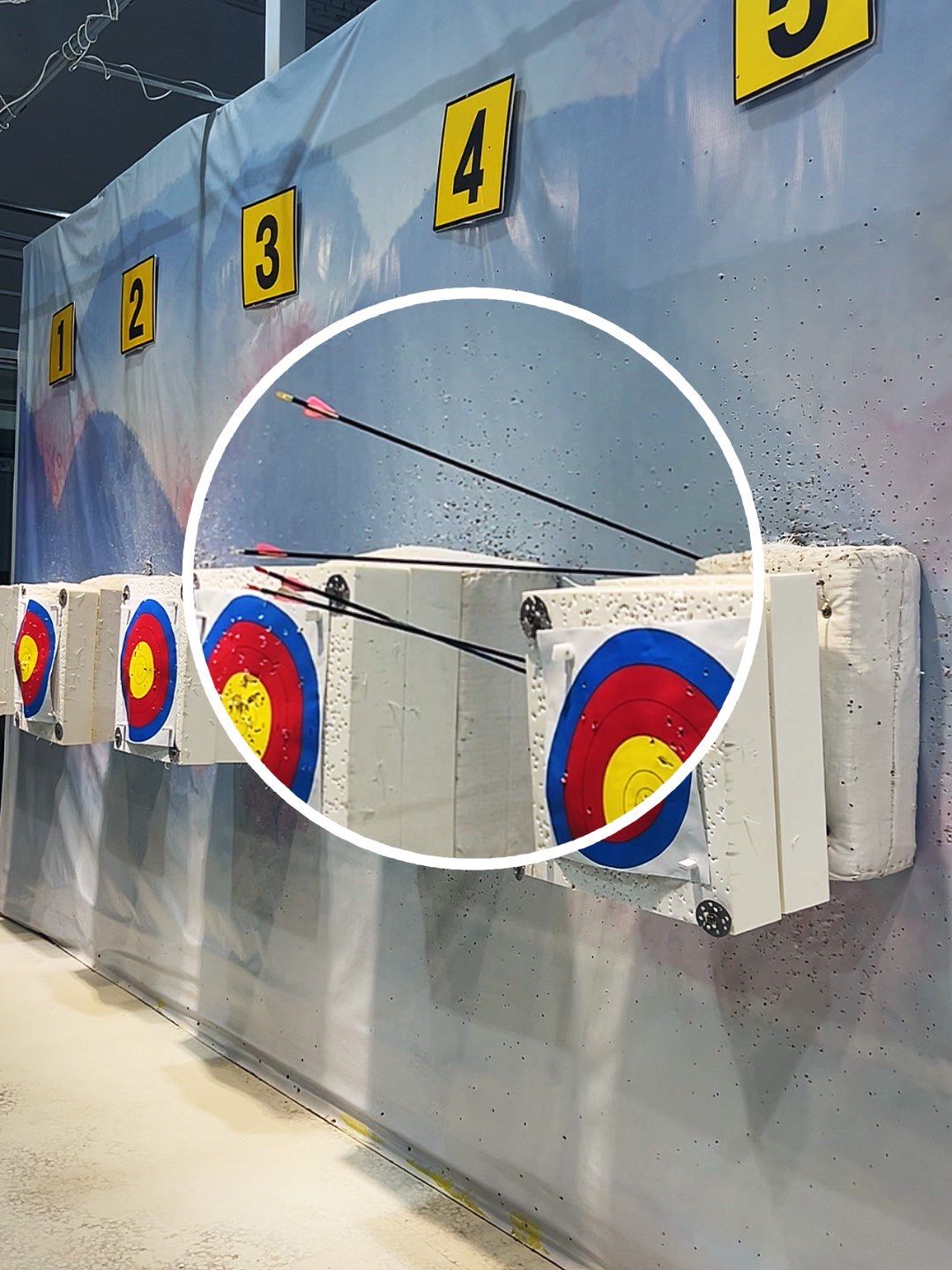 英国射箭运动员连中靶心，助队取得胜利的简单介绍